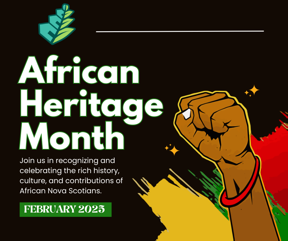 Green and Red Modern Ilustration Black History Month Flyer Facebook Post 1