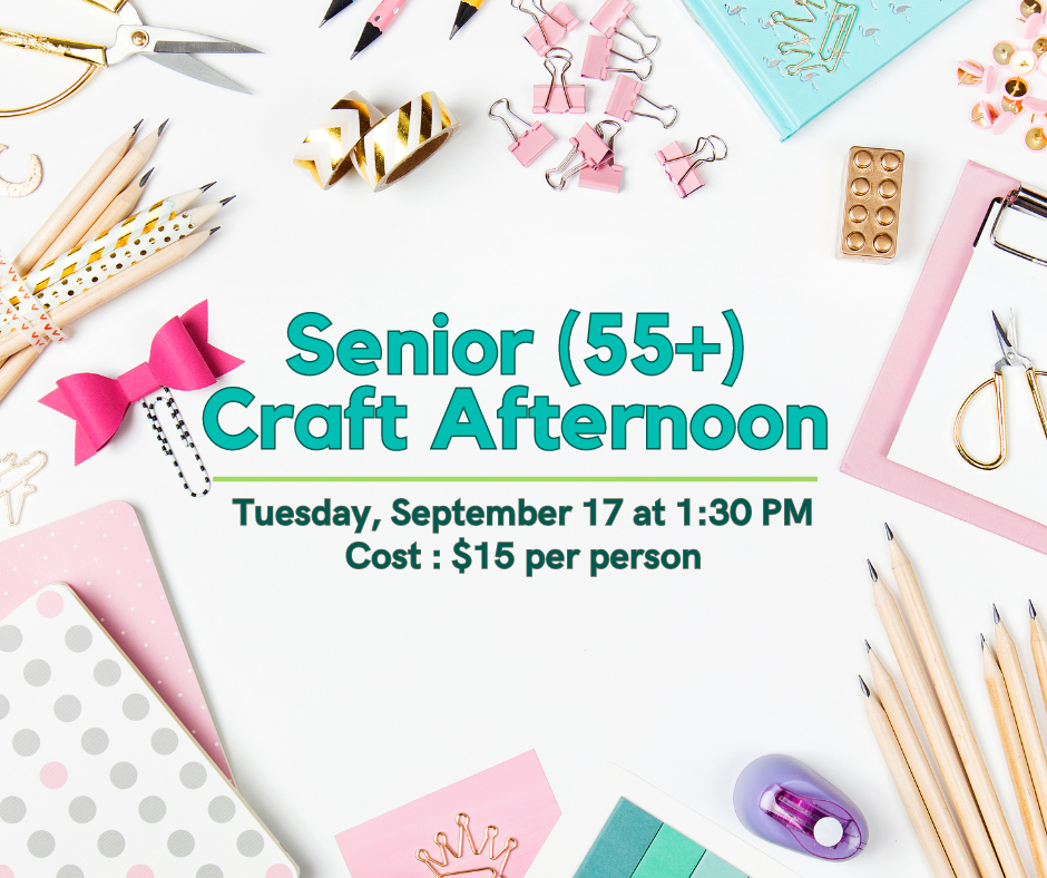 Senior Crafternoon 1